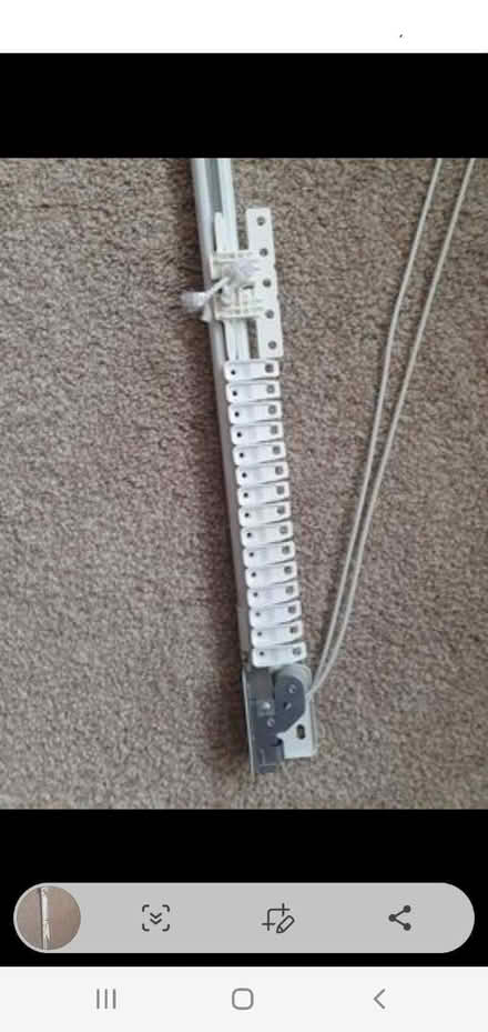 Photo of free Extendable metal, pulling curtain rail (Writtle CM1) #2