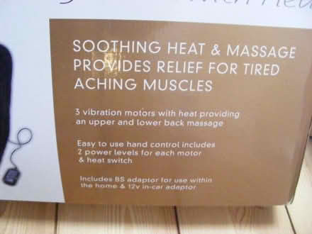 Photo of free Heated massage seat (Bath & North East Somerset BS31) #2