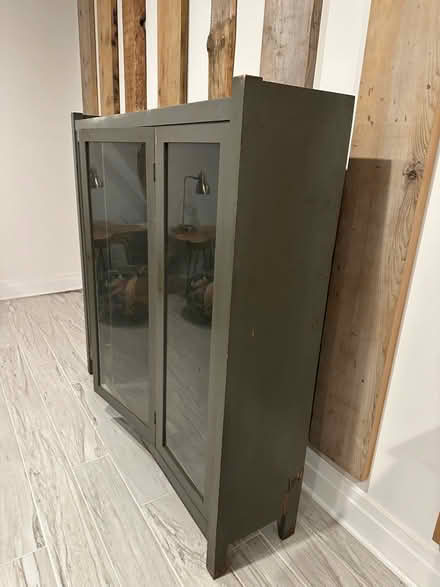 Photo of free Cabinet/ Curio (Bloomingdale) #1
