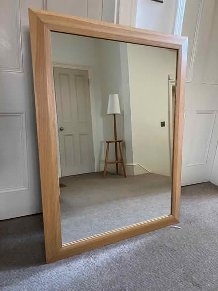 Photo of free Large ‘Oak’ Wall Mirror (Cranbourne RG21) #1