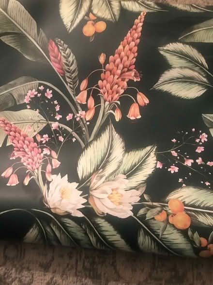 Photo of free 2 Rolls patterned wall paper (WN7) #1