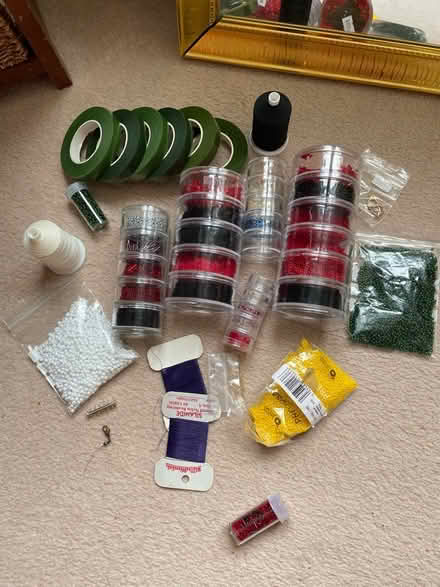 Photo of free Assortment of beads and craft items (Streatham Hill SW16) #1