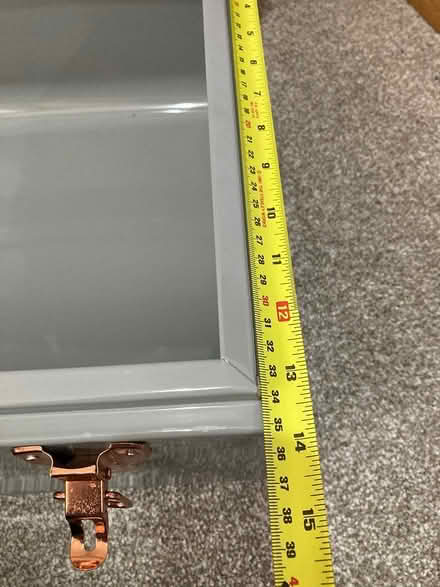 Photo of free Grey metal storage trunk/suitcase (Welwyn Garden City) #4