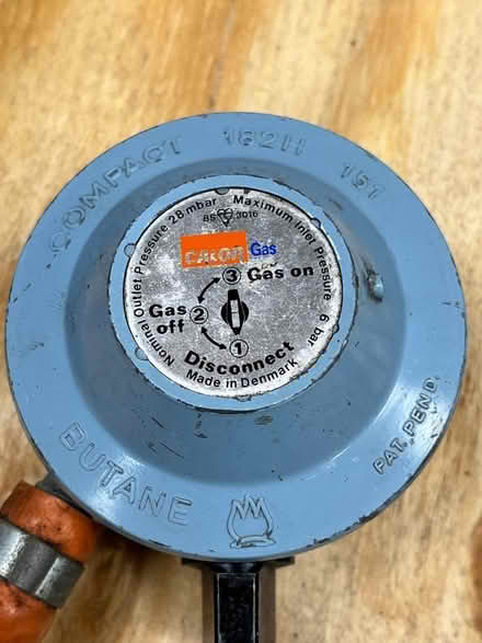 Photo of free Calor Butane gas regulator (Kingsclere RG20) #1