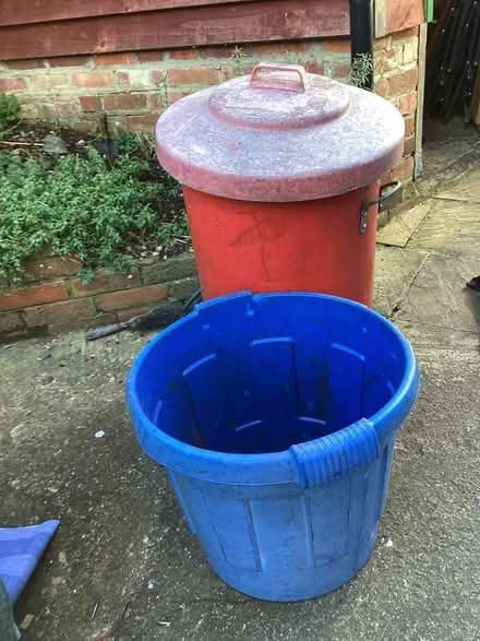Photo of free 2 bins (Emmer Green RG4) #1