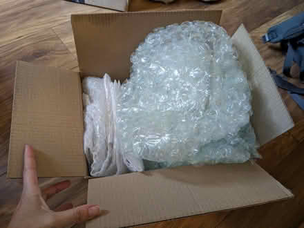 Photo of free Packaging bubbles wraps (Norton Lees S8) #1
