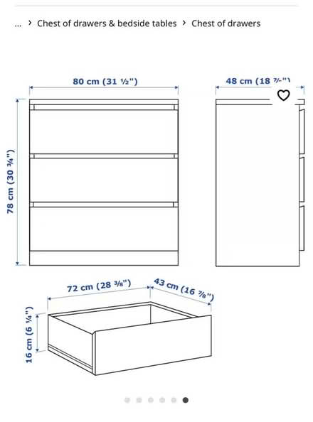 Photo of free Ikea drawers (E2) #4