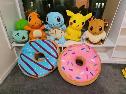 Photo of free Giant pokemon plushies and donuts (L2) #1