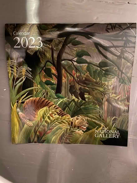 Photo of free Last year National Gallery calendar (Barnsbury N1) #2
