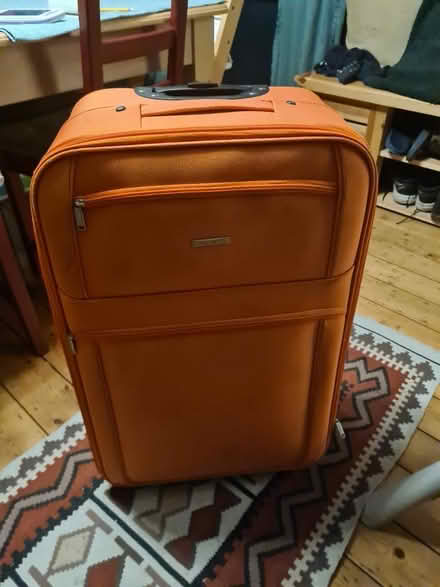 Photo of free Suitcase orange (Wood green) #1