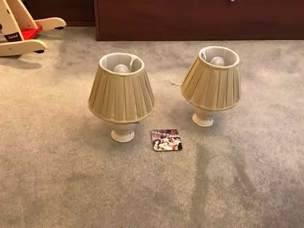 Photo of free Two bedside/table lamps (Weston-super-Mare BS22) #1