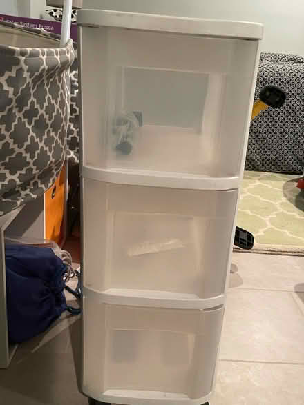 Photo of free Sterilite 3 Drawer Storage Cart (Petworth) #1