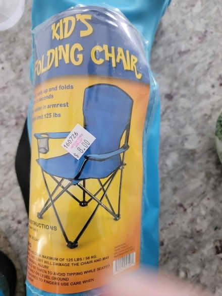 Photo of free Kids folding beach chair (Wilbraham, MA) #1