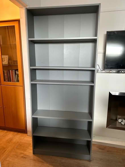 Photo of free Grey book case (Porchester) #1