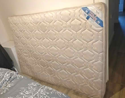 Photo of free Double mattress, medium-firm 🛏️ (Fletton) #1
