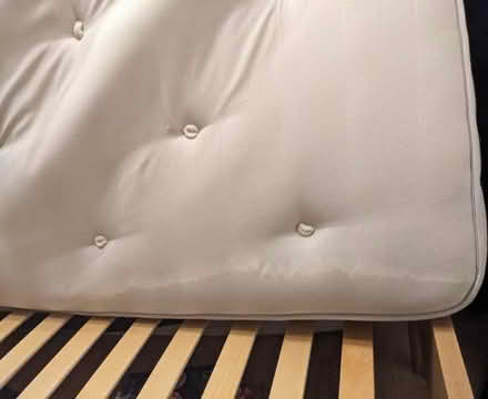 Photo of free King size light gray Divan frame 4 draws and mattress (Buckstone EH10) #4