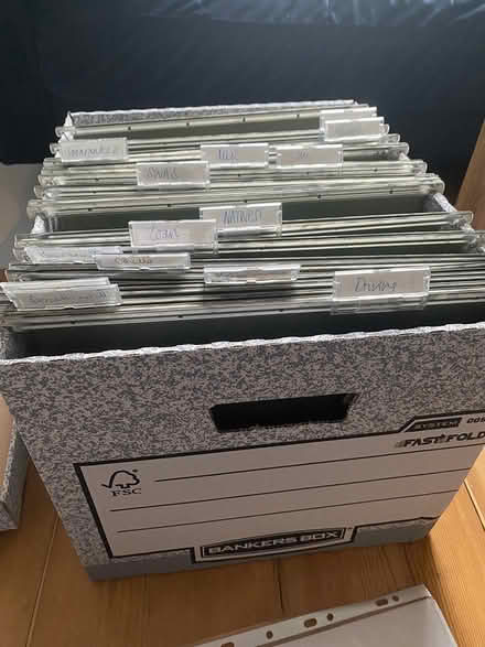 Photo of free Box of hanging files (NR2) #2