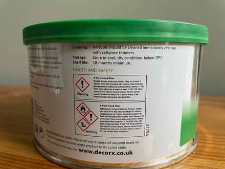 Photo of free White 2-part filler (E10) #1