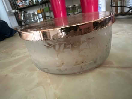 Photo of free Pretty candle - used (TW13) #1