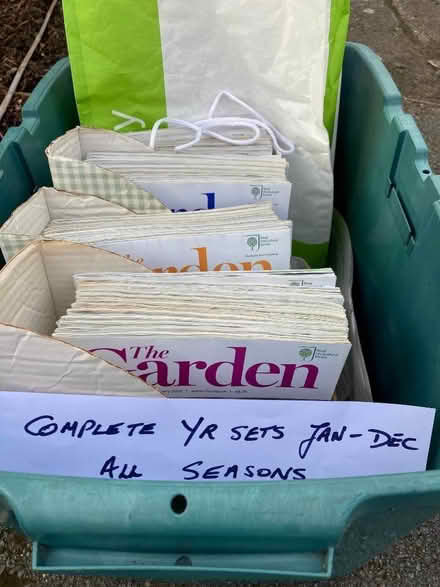 Photo of free The Garden magazine: Jan-Dec various year sets (Coalpit Heath BS36) #1