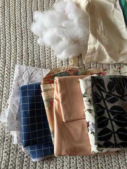 Photo of free Material and stuffing for repairs or crafting (Lancaster Park NE61) #1