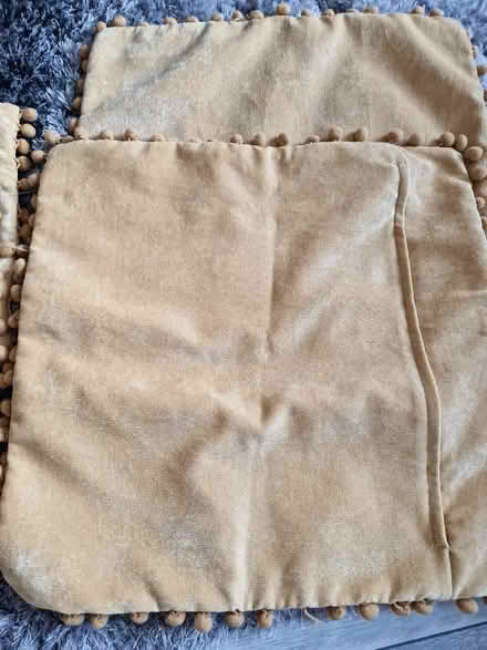 Photo of free Velvet cushion covers (Sutton Heath WA9) #1
