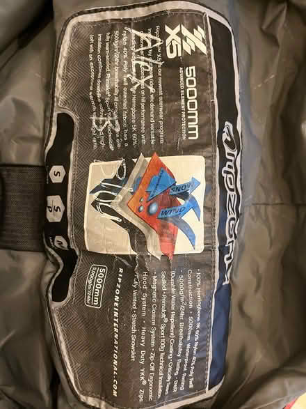 Photo of free Men’s size S/P snow bib Ripzone (Bloor West Village) #3