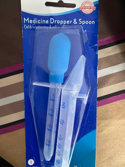 Photo of free Medicine dropper and spoon (Vanier) #1