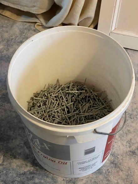 Photo of free 2 1/2” galvanised nails - oval head (Heysham LA3) #1