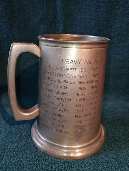Photo of free Boxing memorabilia tankard (Fazakerley L11) #2
