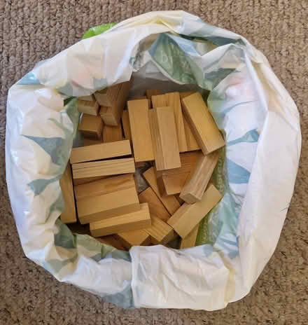 Photo of free Job Lot Of Wooden Jenga Pieces (Sunbury-on-Thames TW16) #1