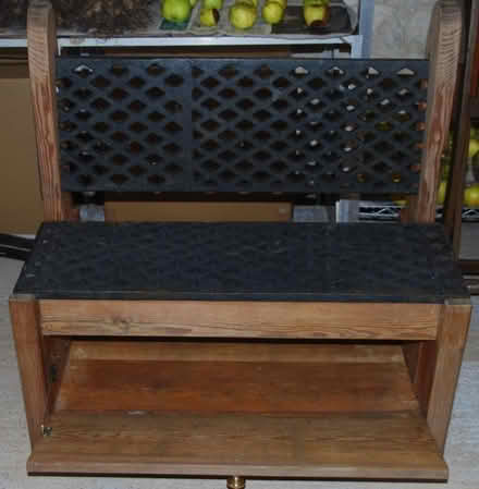 Photo of free Monk's Bench Style seat with storage cupboard (Gamblesby CA10) #3