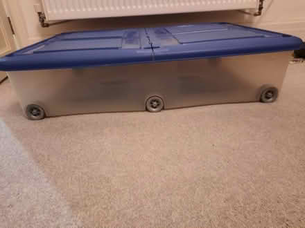 Photo of free Under bed storage box with wheels (Greaves LA1) #1