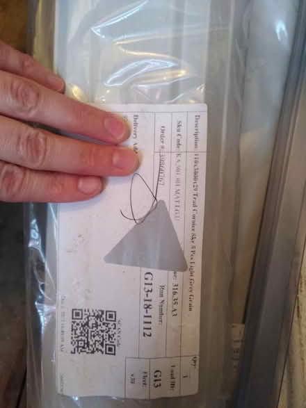 Photo of free Spare kitchen cornice + pelmet (L17 7) #2