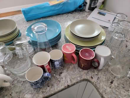 Photo of free Plates and glasses (Wilbraham, MA) #3