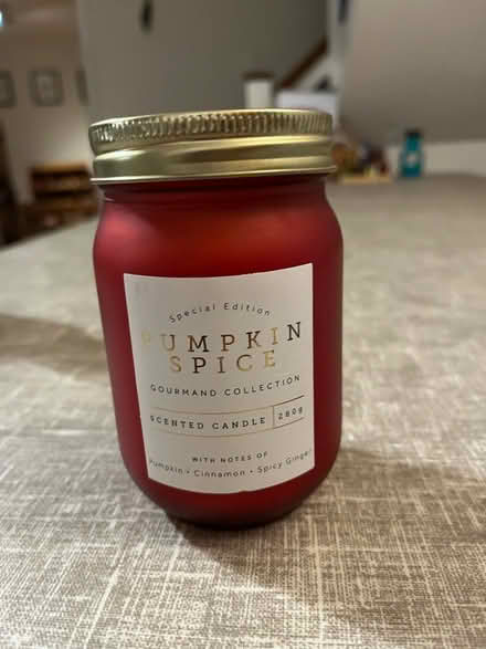 Photo of free Pumpkin spice candle (Headington Quarry, OX3) #1