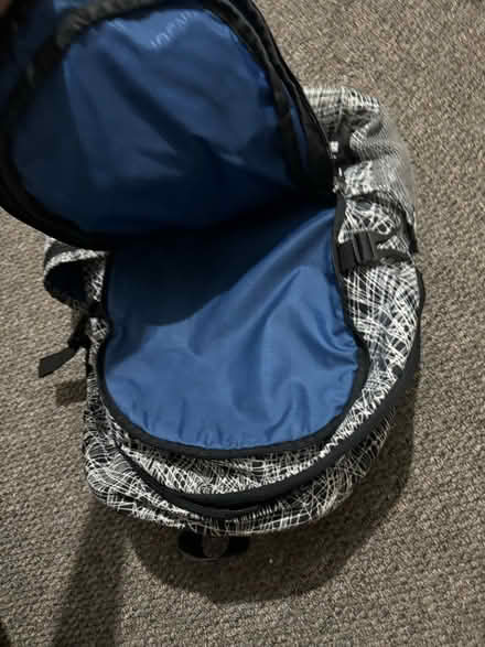 Photo of free 8L black and white bag (SE14) #2