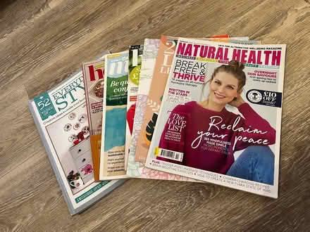 Photo of free Misc wellbeing magazines (Moorfields) #1