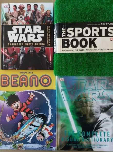 Photo of free 4 x hard back books (Sheet GU32) #1