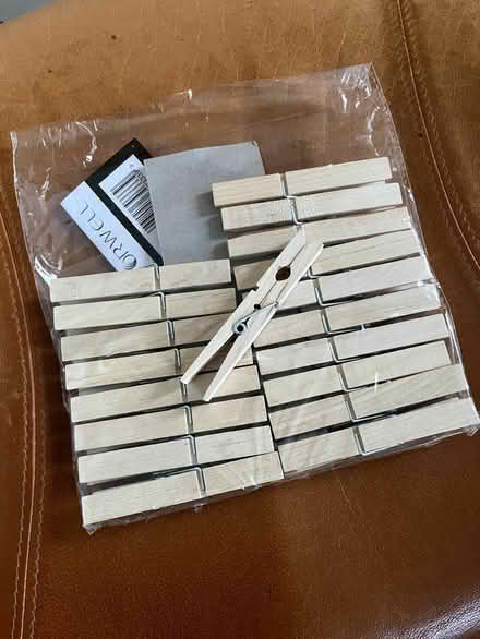 Photo of free Wooden clothes pegs (Odd Down) #1