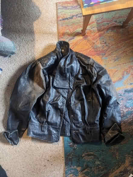 Photo of free Leather jacket (Harbertonford TQ9) #1
