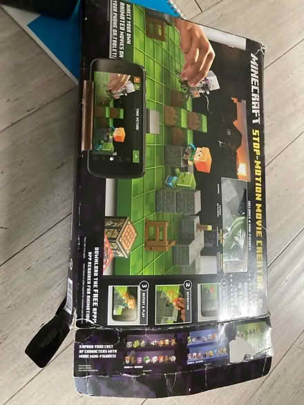 Photo of free Used Minecraft stop-motion kit (Albany near Santa Fe Ave) #1