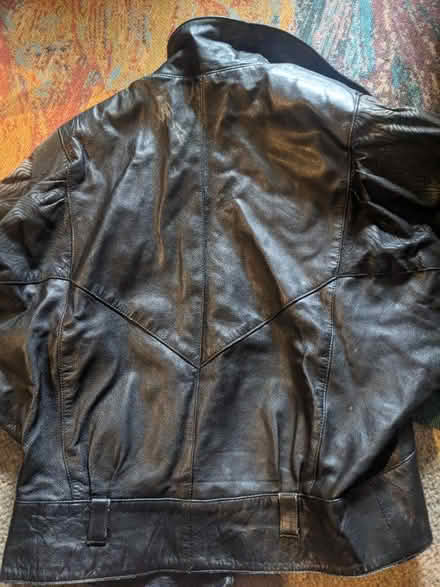 Photo of free Leather jacket (Harbertonford TQ9) #2