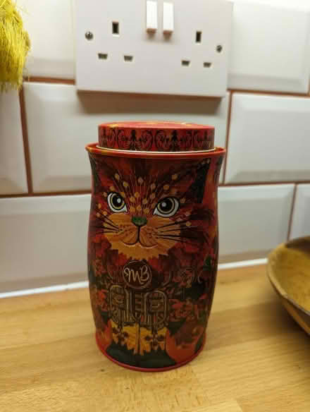 Photo of free Cat jar/tin (Leytonstone) #1