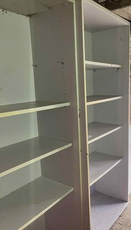 Photo of free two white Ikea shelving units (Eynsham OX29) #2