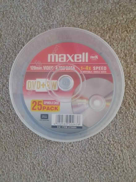 Photo of free dvd+rw 4.7gb data (Sapcote LE9) #1