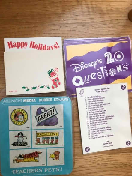 Photo of free 6 Stampers, 9 Disney Cards, & Post (Off Oakland Mills Rd. Columbia) #1
