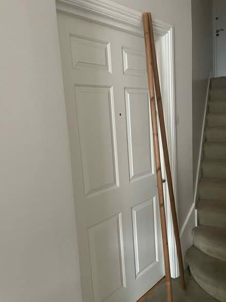 Photo of free Two pine curtain poles (West Hampstead NW6) #2