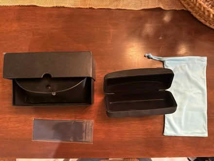 Photo of free Glasses Cases & Wipe Coths (Waverly Park) #1
