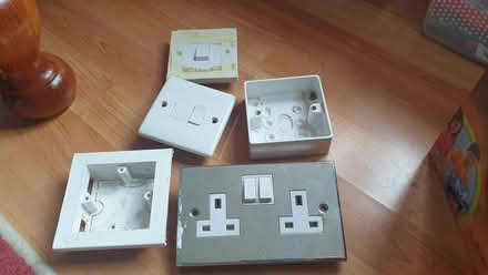 Photo of free Electrical boxes and faceplates (UB6JT) #1